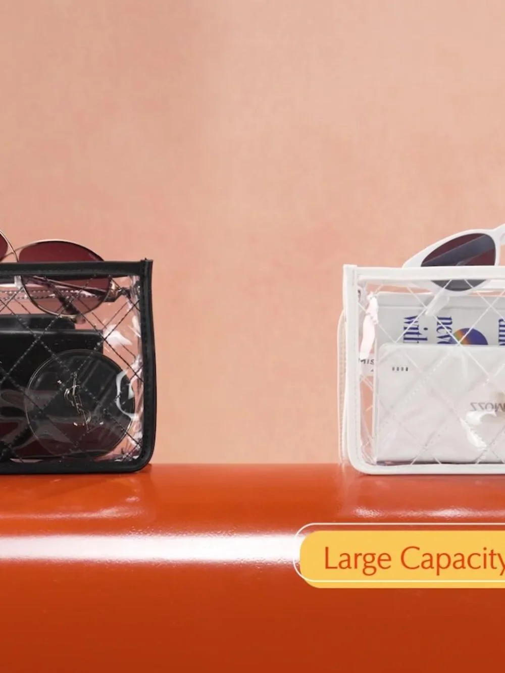 Clear Crossbody Bag Stadium Approved Transparent Shoulder Bag Concerts